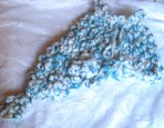 Poncho – doua culori – tricotaje de mana